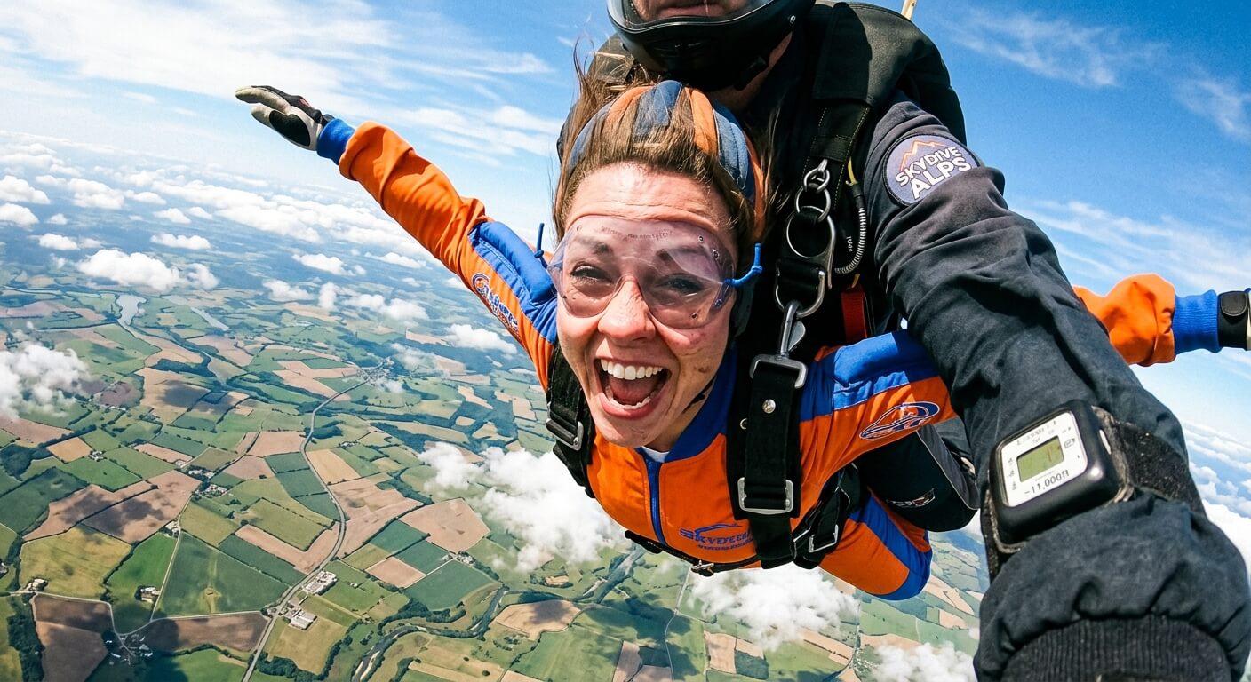 Saut en parachute